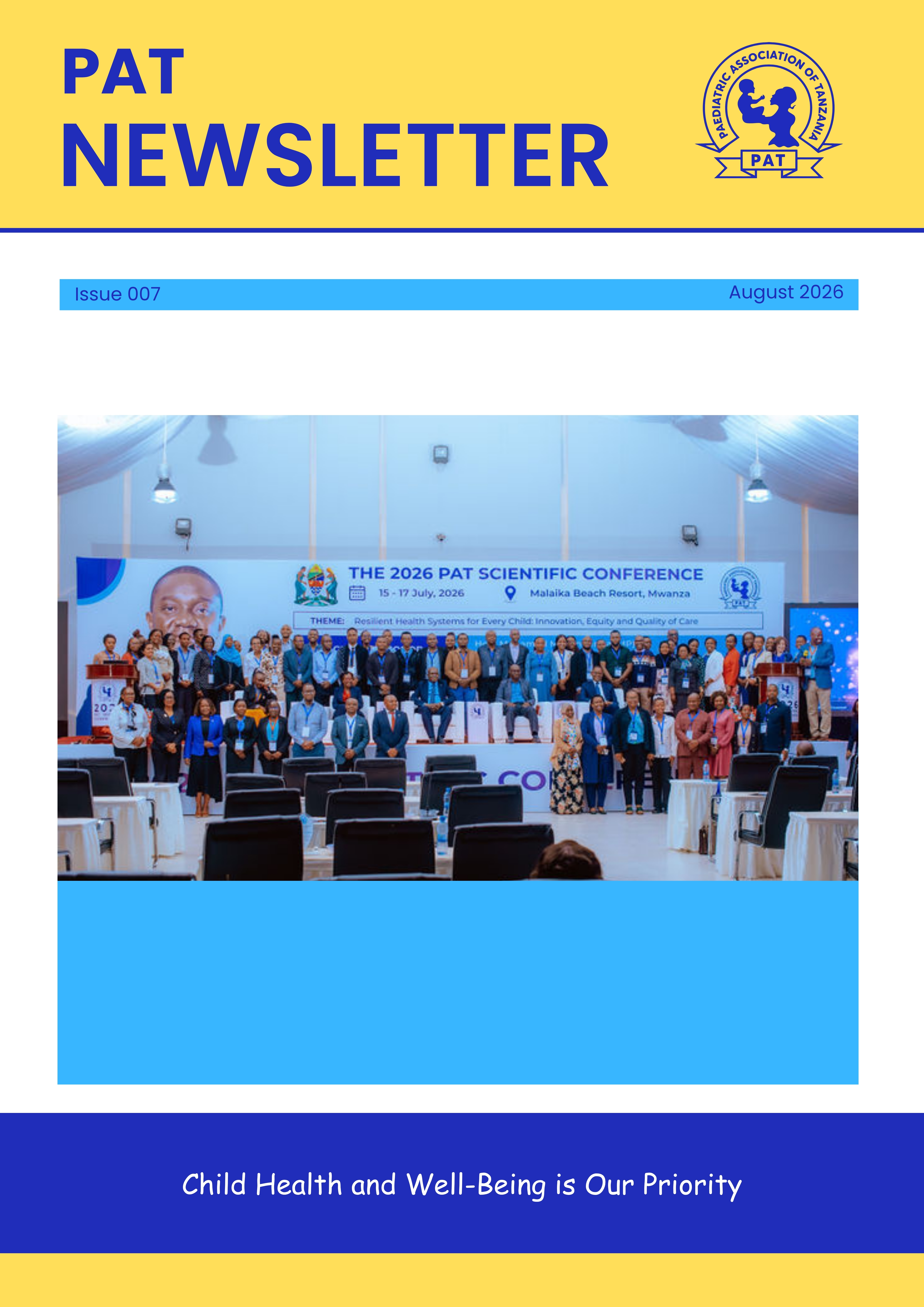 PAT Newsletter - Issue - 007, August 2026